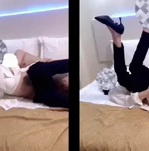 Tranh thủ 1 tiếng nghỉ trưa với em đồng nghiệp không kịp cởi đồ công sở