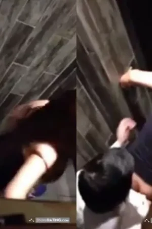Quay lén đồng nghiệp lén lút địt nhau trong nhà vệ sinh